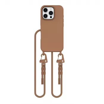 Tech-Protect Magnecklace MagSafe Case do iPhone 16 Pro Max Brązowy