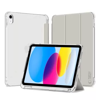 Etui hybrydowe Tech-Protect SC Pen dla iPad 10.9 (10. generacji, 2022) / iPad 11 (2025), srebrne