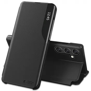 Tech-Protect Smart View Case do Samsung Galaxy A57 5G, Czarny