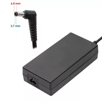Zasilacz do laptopa Akyga AK-ND-87 dla ASUS / Lenovo, 200 W, 20 V, 10 A, 6,0 x 3,7 mm, 1,2 m