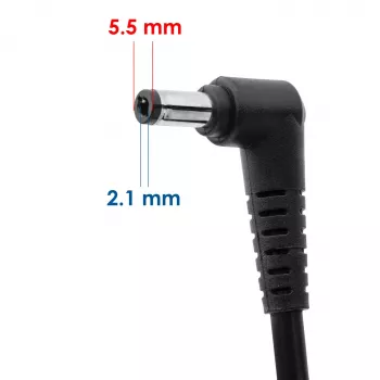 Zasilacz do laptopa Akyga AK-ND-88 dla Clevo / Gigabyte, 200 W, 19,5 V, 10,3 A, 5,5 x 2,5 mm, 1,2 m