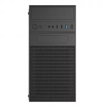 Obudowa PC Akyga AK19BK Micro Tower, Micro ATX / Mini ITX, USB-C + USB 3.0 + 2x USB 2.0, bez zasilacza, czarna
