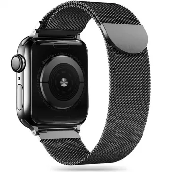 Pasek Tech-Protect Milanese Loop do Apple Watch 8 / 9 / 10 / 11 / SE (40 / 41 / 42 mm) Czarny