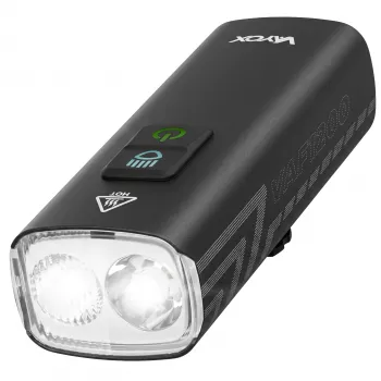Vayox VAF1200 Przednie światło rowerowe 2500mAh 1200lm IPX6