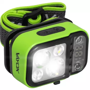 VAYOX VA0454 Ładowana czołówka LED 220 lumenów 800mAh IPX4 Ciepła biel, neutralna biel, czerwień