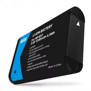 Zamiennik baterii Newell do Sony NP-BX1, 1000mAh, Li-ion, Czarny