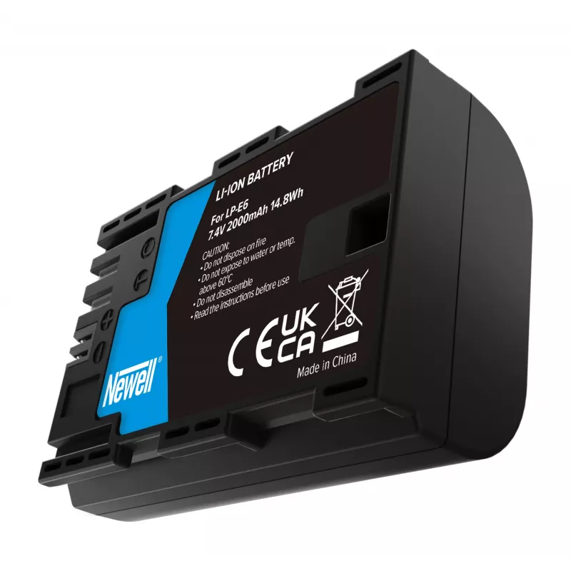 Newell Zastępcza bateria do Canon LP-E6, 2000mAh, 7.4V Li-ion