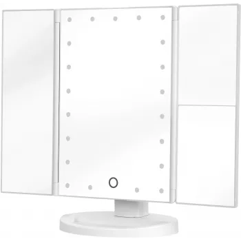 Humanas HS-ML04 LED Makeup Mirror with Illumination - Biały