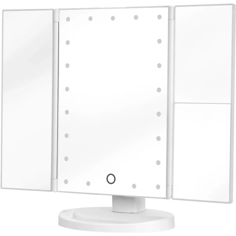 Humanas HS-ML04 LED Makeup Mirror with Illumination - Biały
