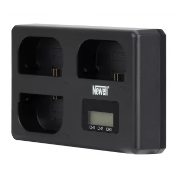 Newell TT-USB-C Triple Channel Charger do baterii Canon LP-E6