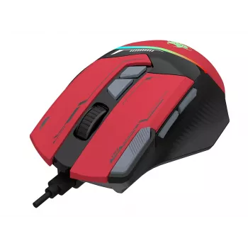 Tracer GameZone Spectra RGB przewodowa mysz gamingowa, 7200 DPI, czerwona (TRAMYS47839)