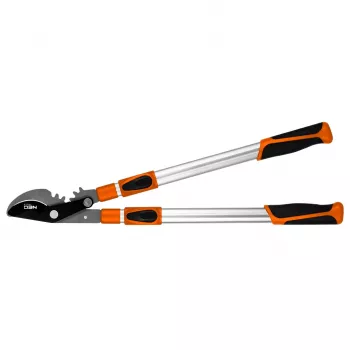 NEO TOOLS Nożyce do gałęzi z obejściem 665 mm, zakres cięcia do 42 mm, przekładnia, teleskopowe uchwyty