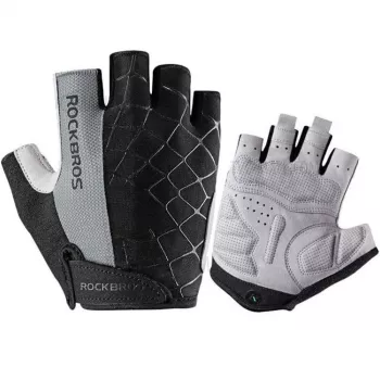Rękawice rowerowe ROCKBROS S109GR rozmiar M szary