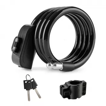 ROCKBROS Zamek linkowy do roweru RKS515-BK 1.1m Czarny