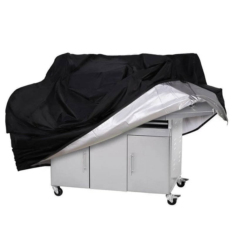 HURTEL Wodoodporny Pokrowiec Ochronny XXL Czarny do Grilla, Roweru, Motocykla, Mebli Ogrodowych