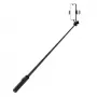 WOZINSKY Selfie Stick WC12YDS Telescopic Tripod 1.3m Aluminum Alloy with Dual LED Light and Phone Holder - Black