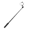 WOZINSKY Selfie Stick WC12YDS Telescopic Tripod 1.3m Aluminum Alloy with Dual LED Light and Phone Holder - Black