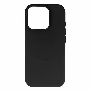 HURTEL Liquid Silicone Protective Cover do iPhone 17 Pro Max Czarny