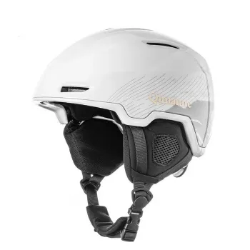 Kask narciarski Qunature 10130003002 z nausznikami Snowboard 54-58 cm - Biały