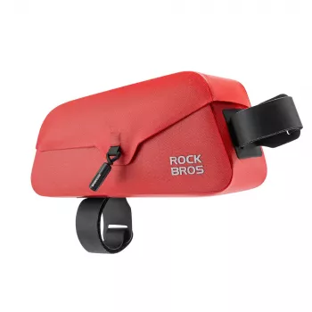 TORBA RAMOWA ROWEROWA ROCKBROS 0,9L WODOODPORNA Z MAGNETYCZNYM ZAMYKANIEM - CZERWONA