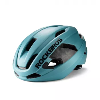 Kask rowerowy ROCKBROS LK-15 z włókna węglowego 58-62 cm Jasny Niebieski
