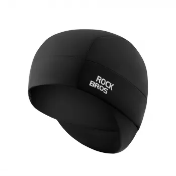 ROCKBROS M015 Winter Reversible Cycling Cap Black 54-61 cm