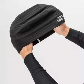 ROCKBROS M015 Winter Reversible Cycling Cap Black 54-61 cm
