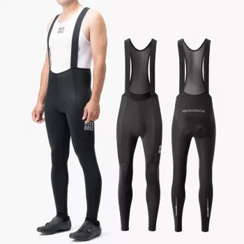 ROCKBROS Cycling Bib Tights 200021 Long with Pad Size L - Black