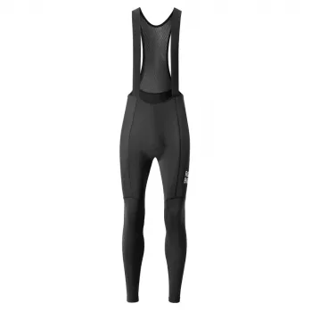 ROCKBROS Spodenki rowerowe z szelkami 200021 Długie z wkładką Rozmiar XXL - Czarny