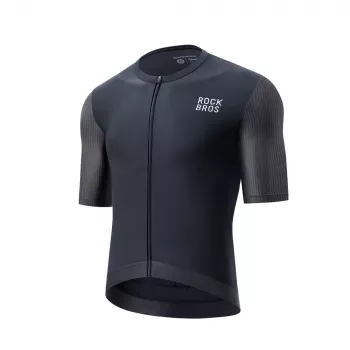 ROCKBROS Cycling Jersey 15200025 Short Sleeve Size XXL - Black