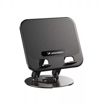 Wozinsky WRS-K75 Obrotowa Podstawka pod Laptopa i Tablet - Czarny