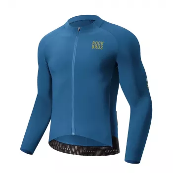 ROCKBROS YDWT020 Diamond Cycling Jacket Autumn/Winter M Blue