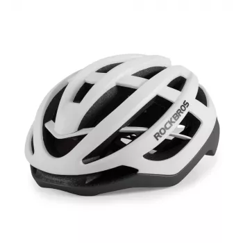 Kask rowerowy ROCKBROS HC-58WG-L 58-61 cm Biało-Szary