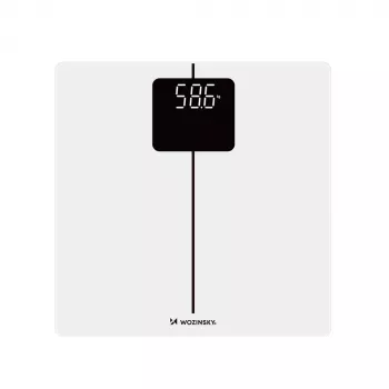 Wozinsky WIWL-180 inteligentna waga łazienkowa Bluetooth, biała