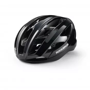 ROCKBROS Uniwersalny Kask Rowerowy Lingzhe LK-69 Rozmiar L Czarny 58-62 cm