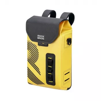 Rockbros AS-160 Wodoodporna torba na kierownicę, 1,3 L, żółta