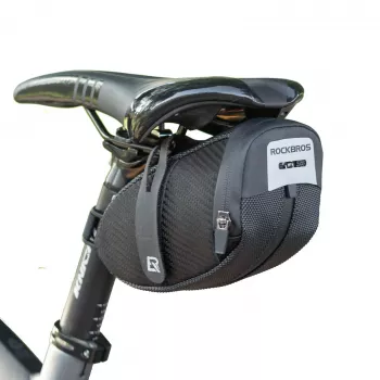 Rockbros B74 Torba podsiodłowa, 0,75 L, czarna