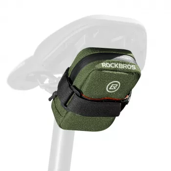 Rockbros F006 Mała sakwa podsiodłowa, kolor Military Green