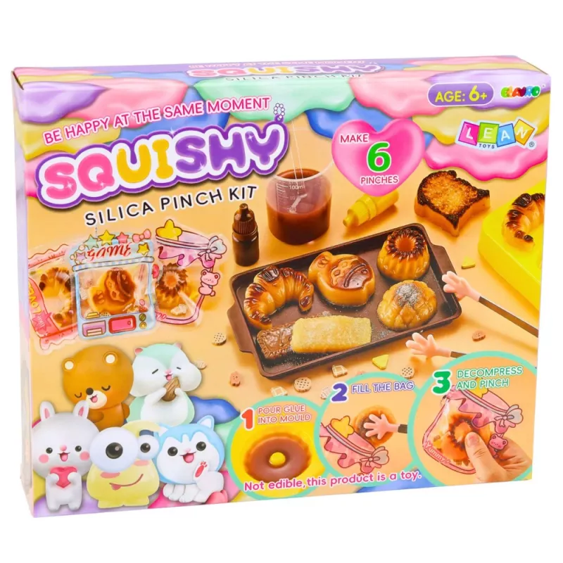LEAN TOYS Creative Plastic Kit do tworzenia squishy dekoracyjnych ciasteczek DIY