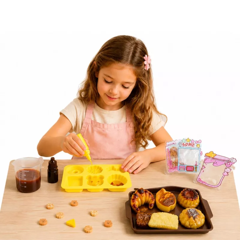 LEAN TOYS Creative Plastic Kit do tworzenia squishy dekoracyjnych ciasteczek DIY