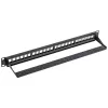 NETRACK 104-20 24-Port Keystone Patch Panel 1U 19-inch Black