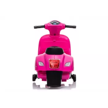 LEAN CARS Różowy Elektryczny Skuter Vespa GTS 300 Mini