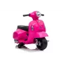 LEAN CARS Różowy Elektryczny Skuter Vespa GTS 300 Mini