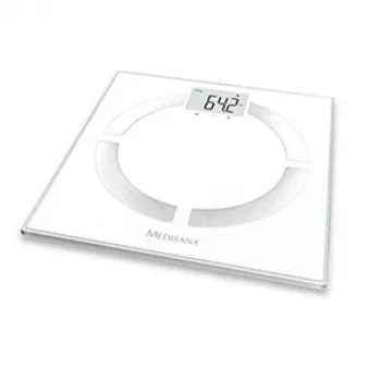Eldom TWO610 Elektroniczna waga łazienkowa, 180 kg, szkło hartowane, czarny/przezroczysty