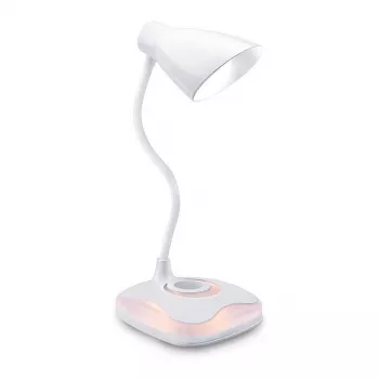 Lampa stołowa LED Avide z funkcją światła nocnego, USB 3,2 W, ściemniana