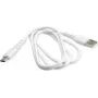 BIOND USB-A do USB-C 1m Biały Kabel z Recyklingowanego Plastiku - Ładowanie i Dane