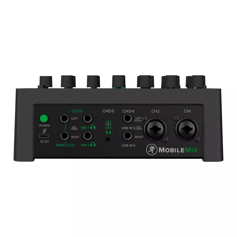Mackie MobileMix - Przenośny mikser audio/streamingowy