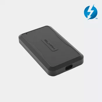 Glyph Atom PRO 4 TB USB-C Thunderbolt 3 Portable SSD - Czarny