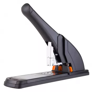 Deli Heavy Duty Stapler Black - Office Stationery