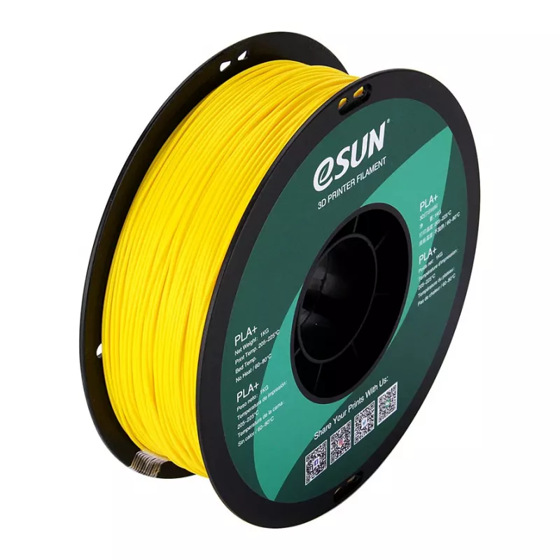 ESUN PLA+ 1.75mm Yellow 1kg